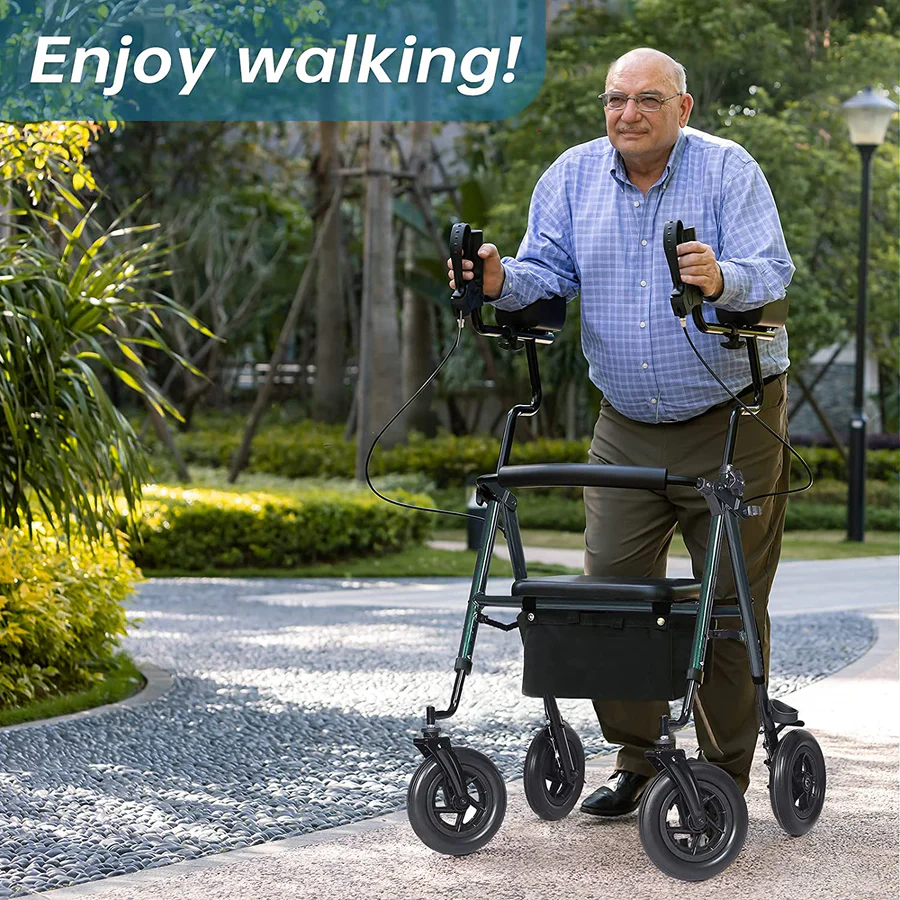 FAQs about upright rollator walkers